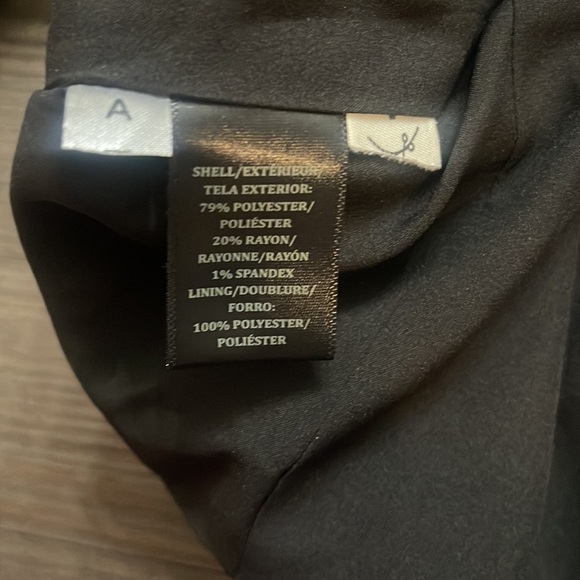 Ann Taylor Double Breasted Collarless Blazer Grey Size 4 - Picture 7 of 7